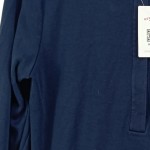 Vorschaubild 6 von Herren Langarmshirt Gr. M/50 Klassisch Blau Baumwolle