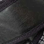 Vorschaubild 6 von Damen Hausschuhe Gr. 40 Schwarz Komfortabel Klettverschluss