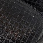 Vorschaubild 7 von Damen Hausschuhe Gr. 40 Schwarz Komfortabel Klettverschluss