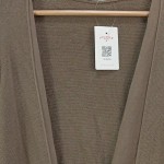 Vorschaubild 6 von Damen Strickjacke Gr. 32/XS Braun Klassisch Elegant