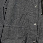 Vorschaubild 5 von Winterjacke Damen Gr. 38/M Grau Streetwear Kapuze Fellbesatz