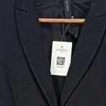 Vorschaubild 6 von Blazer Damen Elegant Schwarz Gr. 34/XS Viskose Business