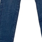 Vorschaubild 6 von High Waist Jeans Damen Blau W29/38 Baumwolle Uni
