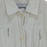 Vorschaubild 6 von Leichte Jacke Damen 34/XS Weiß Klassisch Elegant Baumwolle Polyamid