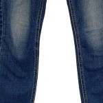 Vorschaubild 6 von Damen Destroyed Jeans Crop High Rise W24 Blau Casual