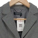 Vorschaubild 4 von Blazer Damen Klassisch Elegant Grau Gr. 36 Business Büro Langarm