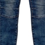 Vorschaubild 7 von Damen Jeans Slim Fit W25/34 Blau Stretch Denim Hose