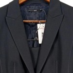 Vorschaubild 5 von Hugo Kostüm Rock Blazer Damen Gr. 36 Grau Wolle Business