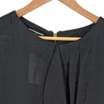 Vorschaubild 5 von Festliches Kleid Ärmellos Raffungen Schwarz Gr. 32 XXS