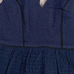 Vorschaubild 6 von NEW YORK Damen Festliches Kleid Gr. 38/M Blau Elegant Wolle Polyamid