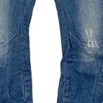 Vorschaubild 7 von Damen Destroyed Jeans W26/34 Blau Casual Denim Used Look
