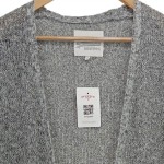Vorschaubild 4 von Damen Strickjacke Grau Gr. 34/XS Cardigan Casual Vintage