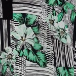 Vorschaubild 5 von Damen Bluse Einheitsgröße Mehrfarbig Gestreift Blumenmuster Casual