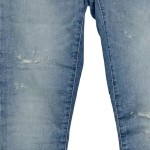 Vorschaubild 6 von Jeans Skinny Fit Damen Blau Gr. W28/38 Baumwolle Polyester Elasthan Uni L28