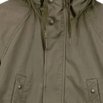 Vorschaubild 5 von Jeansjacke Damen Grün S 36 Streetwear Vintage Kapuze Baumwolle