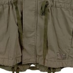 Vorschaubild 7 von Jeansjacke Damen Grün S 36 Streetwear Vintage Kapuze Baumwolle
