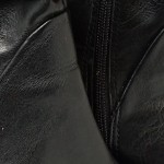 Vorschaubild 6 von Damen Stiefelette Gr. 38 Schwarz Casual Blockabsatz Reißverschluss
