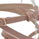 Vorschaubild 5 von Sandaletten Damen 38.5 Beige Elegant High Heels Riemchensandalen