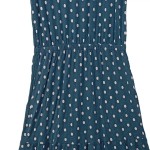 Vorschaubild 7 von Sommerkleid Damen Petrol Punkte Maxi Viskose Gr. 38/M