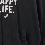 Vorschaubild 7 von Sweatshirt Herren S 46 Schwarz Schriftzug Casual Modern