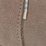Vorschaubild 6 von Damen Slipper Gr. 36 Beige Wildleder Plateau Casual Slip-On Schuhe