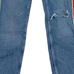 Vorschaubild 6 von Ripped Jeans Damen Blau Gr. W24/32/XXS Baumwolle Polyester Elasthan Uni L27