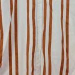 Vorschaubild 6 von Damen Blusenkleid Gr. 34/XS Weiß Gestreift Klassisch Elegant