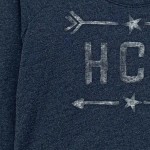 Vorschaubild 6 von Damen Sweatshirt Gr. 36/S Blau Casual Logo-Print HCO