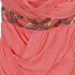 Vorschaubild 6 von festliches Kleid Damen 36/S Rosa Elegant Bohemian Pailletten