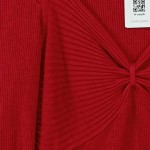 Vorschaubild 6 von Damen Pullover Rot Gr. 36/S Rippstrick Casual Basic