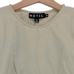 Vorschaubild 5 von Langarmshirt Damen Gr. 34/XS Beige Basic Casual Top
