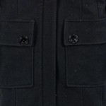 Vorschaubild 6 von Damen Winterjacke Gr. 40/M Schwarz Wolle Elegant Klassisch