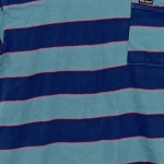 Vorschaubild 6 von Jungen T-Shirt Gr. 164 Blau Gestreift Kurzarm Casual Logo-Print
