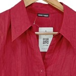 Vorschaubild 4 von Bluse Damen Rot Klassisch Einheitsgröße