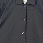 Vorschaubild 6 von Damen Regenjacke Gr. 38/M Schwarz Klassisch Elegant Nylon