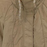 Vorschaubild 6 von Damen Parka Jacke Beige Gr. 34/XS Casual Streetwear