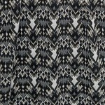 Vorschaubild 7 von Roma Strickkleid Gr. 40 Geometrisch Schwarz Grau Gold