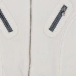 Vorschaubild 3 von Übergangsjacke Damen Weiß Gr. 34/XS Baumwolle Elasthan Uni Langarm