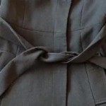 Vorschaubild 7 von Trenchcoat Damen Gr. 34 Schwarz Klassisch