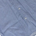 Vorschaubild 5 von Freizeithemd Herren Blau Gr. 48/M Baumwolle Gestreift Casual Langarm