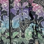 Vorschaubild 6 von Leichte Jacke 34/XS Damen Mehrfarbig Schmetterling Blumen Vintage