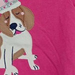 Vorschaubild 7 von Kinder T-Shirt Rosa Gr. 80 mit Beagle Tiermotiv Kurzarm