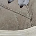 Vorschaubild 6 von Damen Schnürschuhe Wildleder Grau Gr. 39 Perlen Schleife