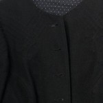 Vorschaubild 2 von Trachtenjacke Damen Schwarz Gr. 38/M Wolle Uni Traditionell Langarm