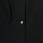 Vorschaubild 3 von Trachtenjacke Damen Schwarz Gr. 38/M Wolle Uni Traditionell Langarm