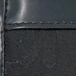 Vorschaubild 3 von Damen Geldbörse Schwarz Leder Klassisch Portemonnaie Reißverschluss