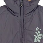 Vorschaubild 2 von Winterjacke Mädchen Grau Gr. 104 Rüschen