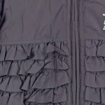 Vorschaubild 3 von Winterjacke Mädchen Grau Gr. 104 Rüschen