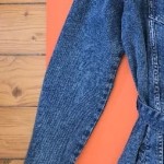 Vorschaubild 5 von Damen Jeansjacke Gr. 34 Blau Casual Langarm