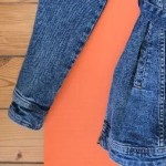 Vorschaubild 6 von Damen Jeansjacke Gr. 34 Blau Casual Langarm